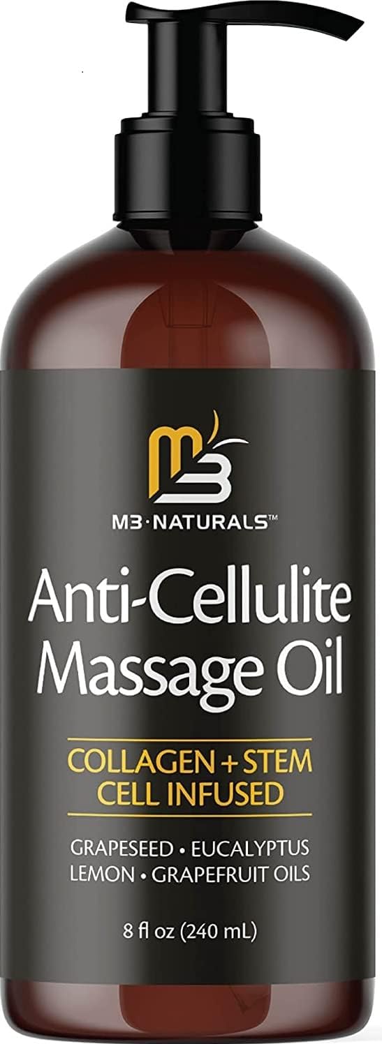 Anti Cellulite Body Massage Oil & Bum Bum Cream Bundle - Firming & Hydrating Formula