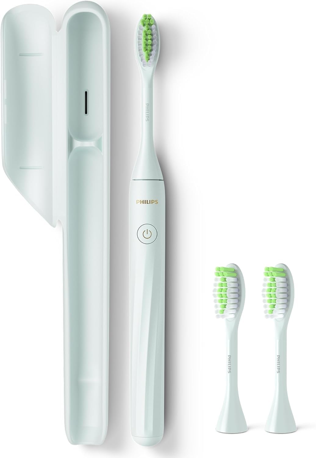Philips Sonicare Snow Rechargeable Toothbrush, Brush Head Bundle, BD3002/AZ