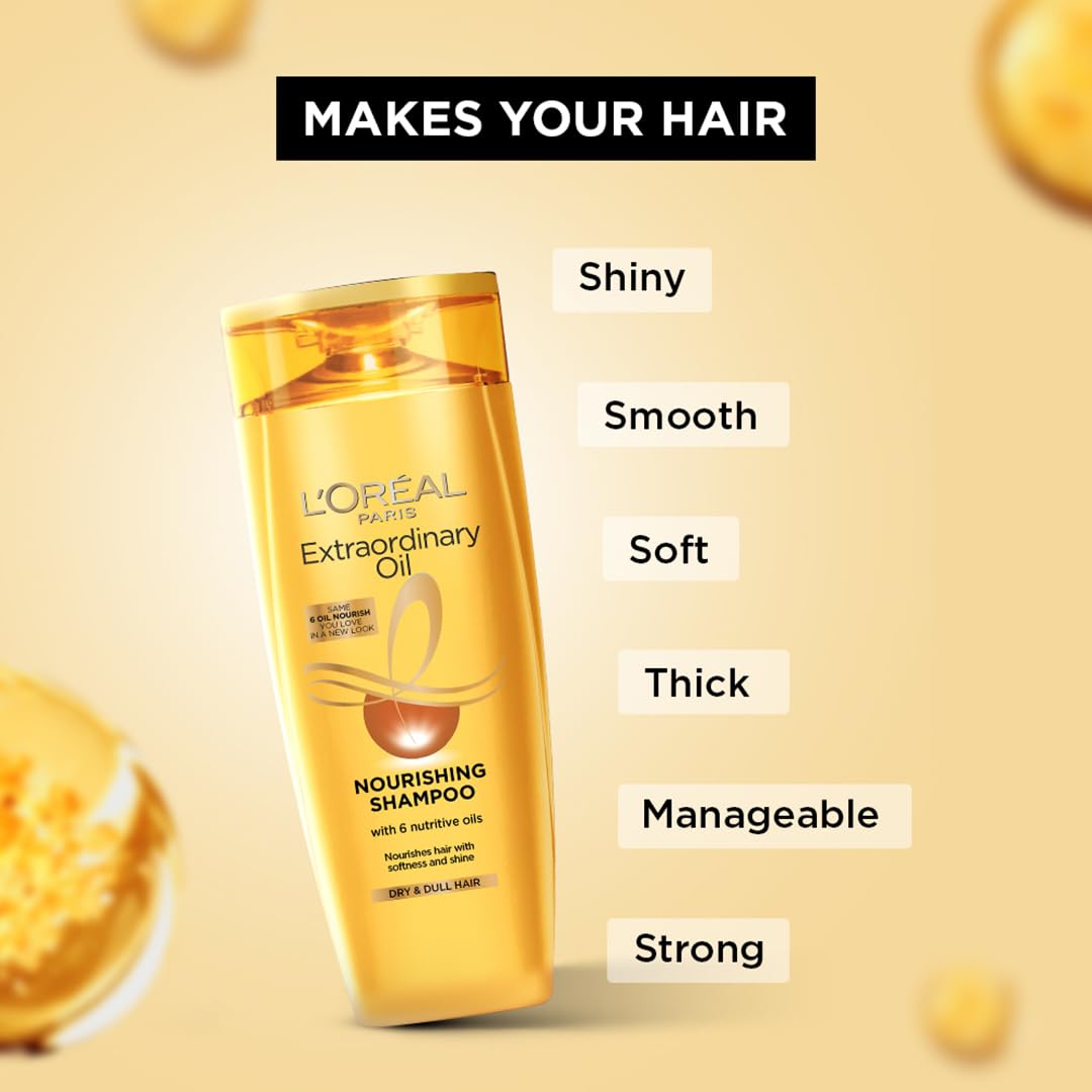 L'Oreal Paris Hex 6 Oil Shampoo, 360ml