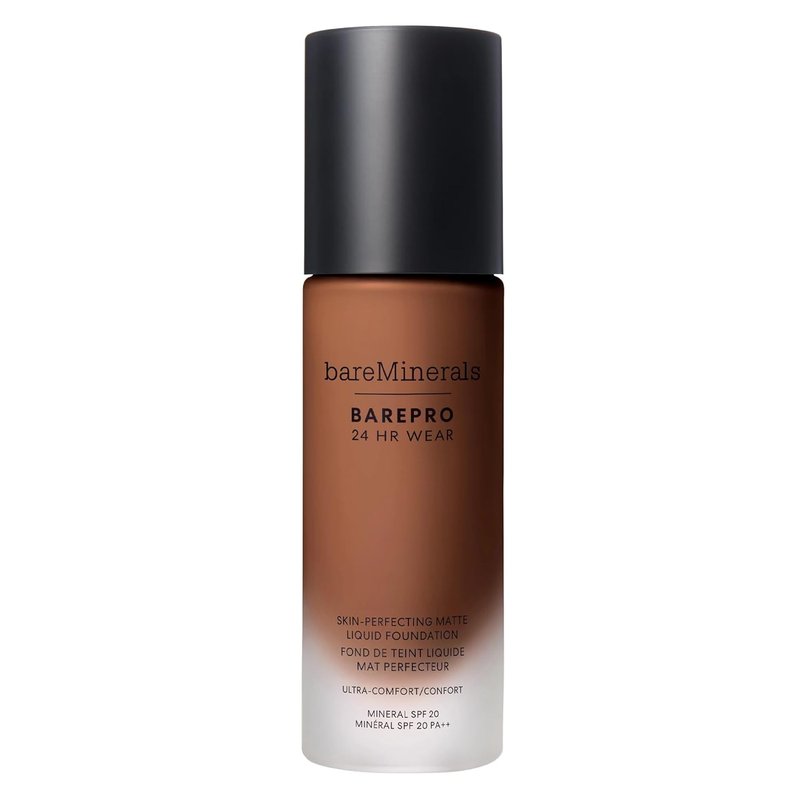 bareMinerals Liquid Foundation SPF 20 - Full Coverage, Breathable Makeup for Natural Matte Finish | 24HR Wear