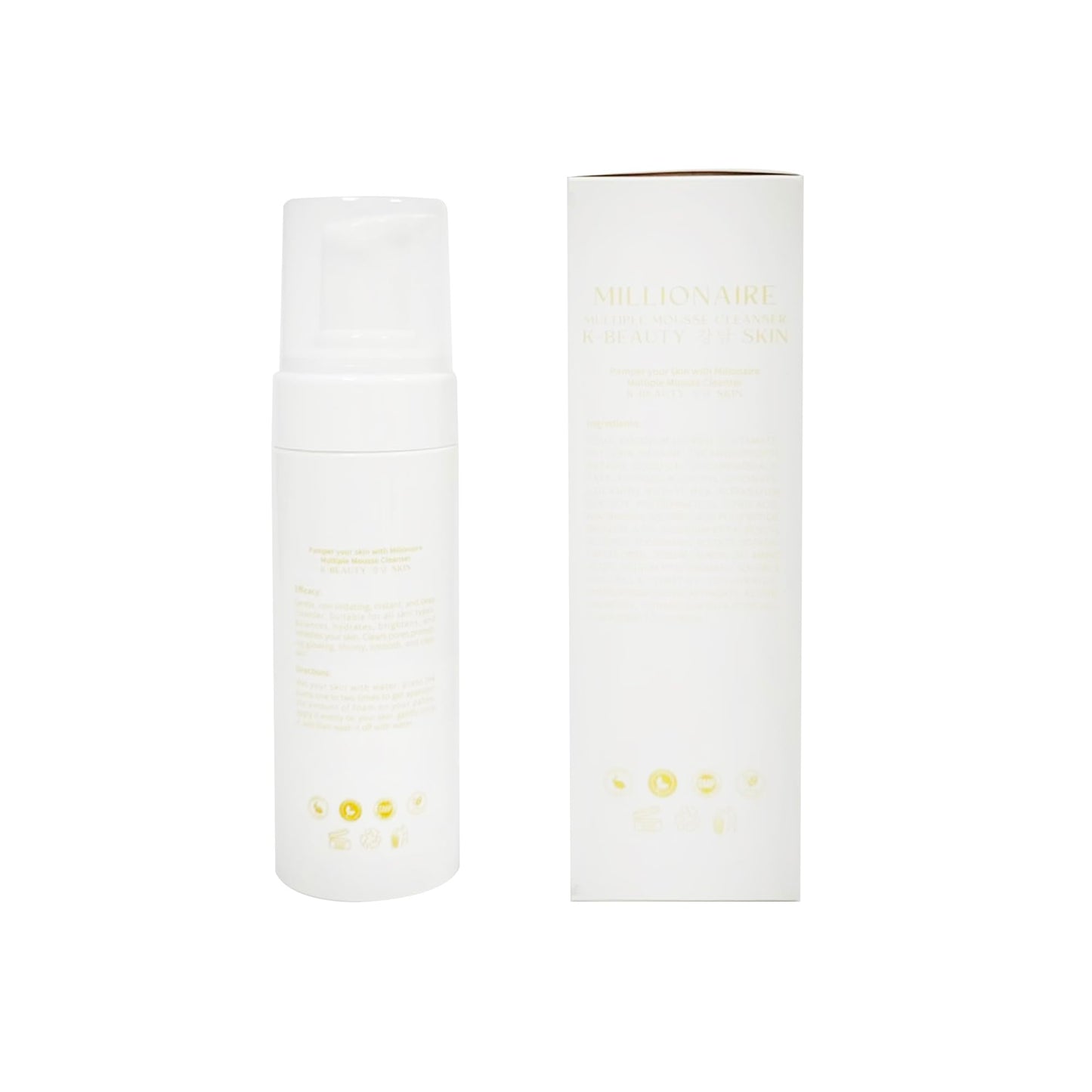 SG Advanced 6 in 1 Millionaire Multiple Mousse Cleanser K-Beauty 강남 Skin