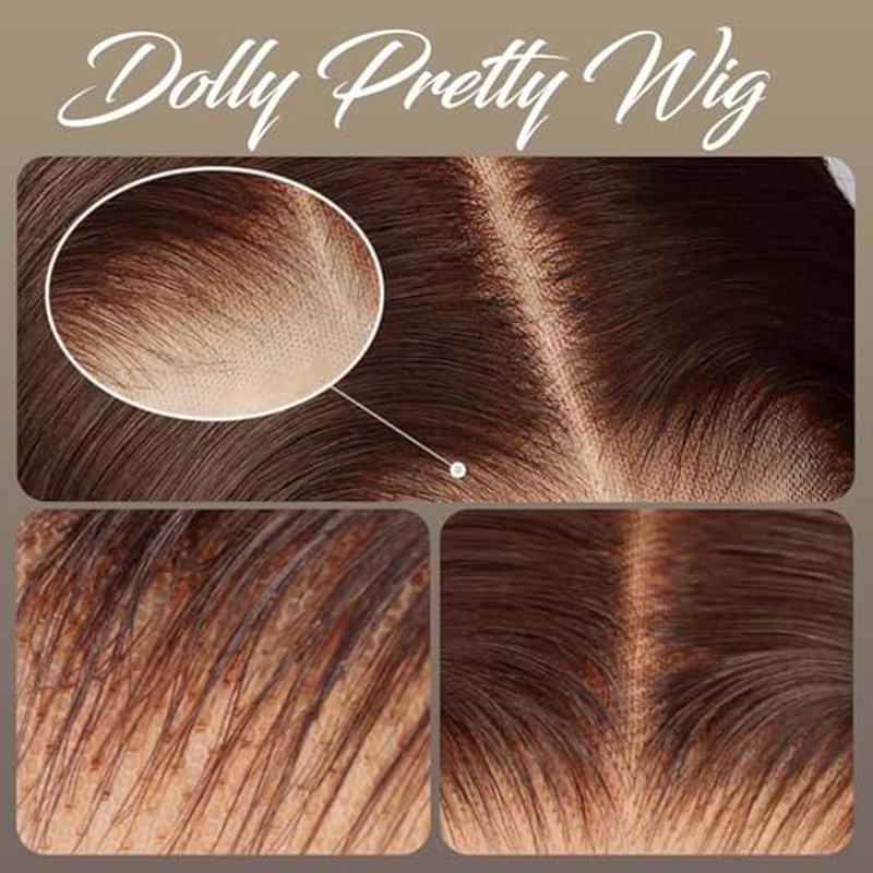 30 Inch Chocolate Brown Lace Front Wig 13x6 Body Wave 200 Density Hd Lace Front Wigs Human Hair Pre Plucked 4# Colored Wigs
