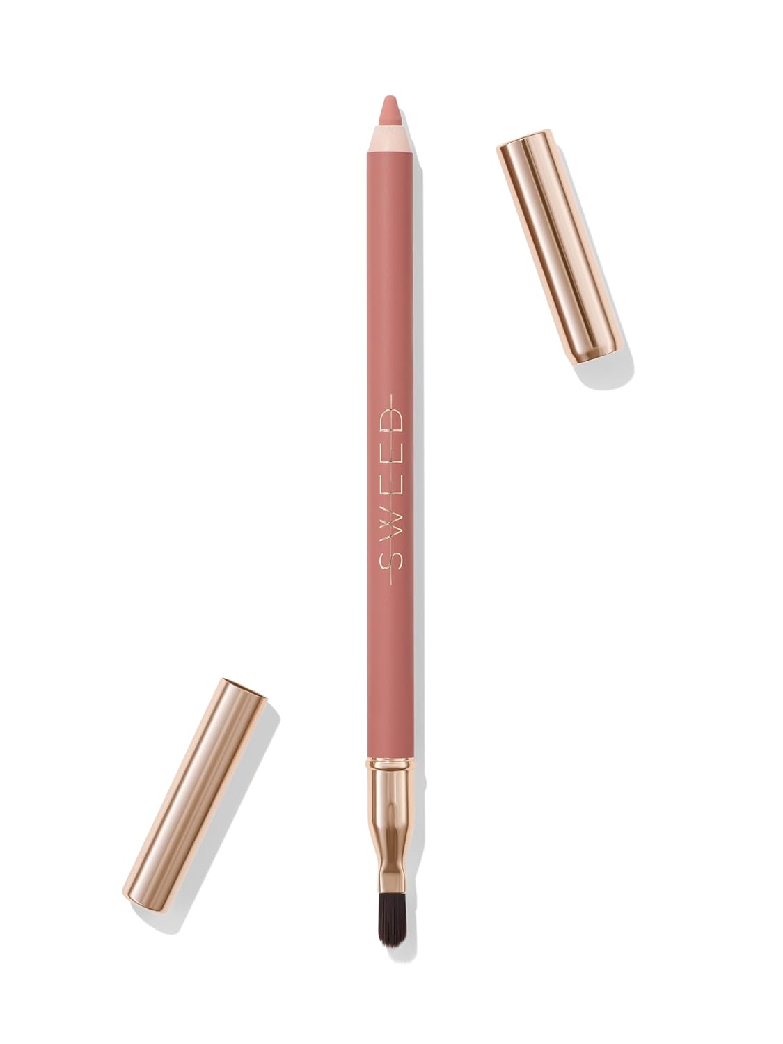 Sweed Lip Liner Pencil - Color-Rich, Smudge-Proof & Nourishing | Vegan & Cruelty-Free | Barely There Shade