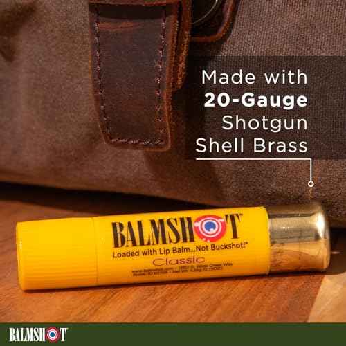 BALMSHOT Lip Balm 4 Pack (Classic)