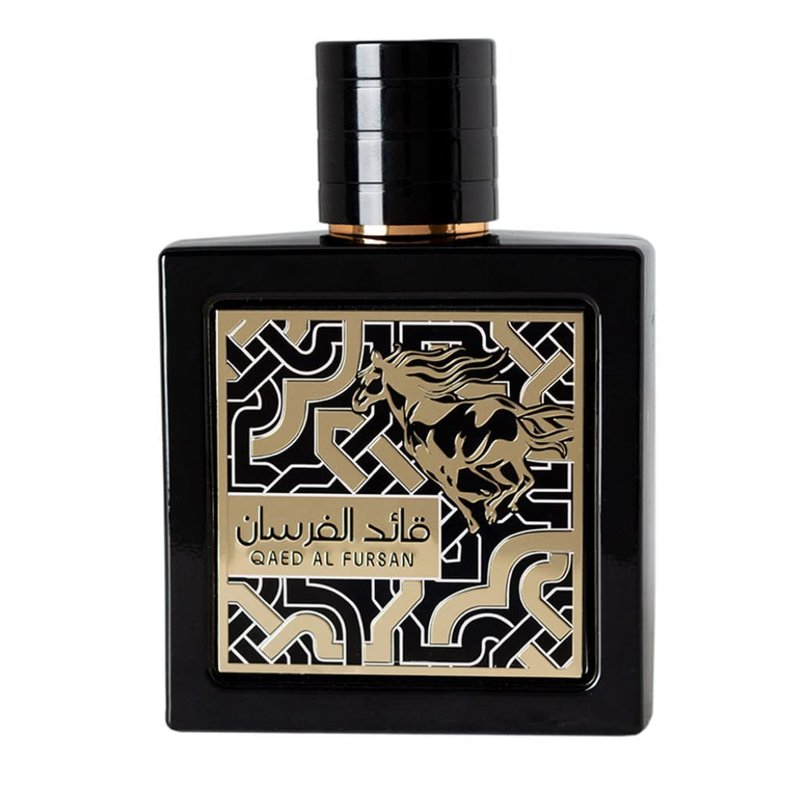 Lattafa Qaed Al Fursan - Unisex Eau de Parfum | Long-Lasting Oriental Fruity Amber Wood Fragrance - 3.40 Ounce / 100 ml