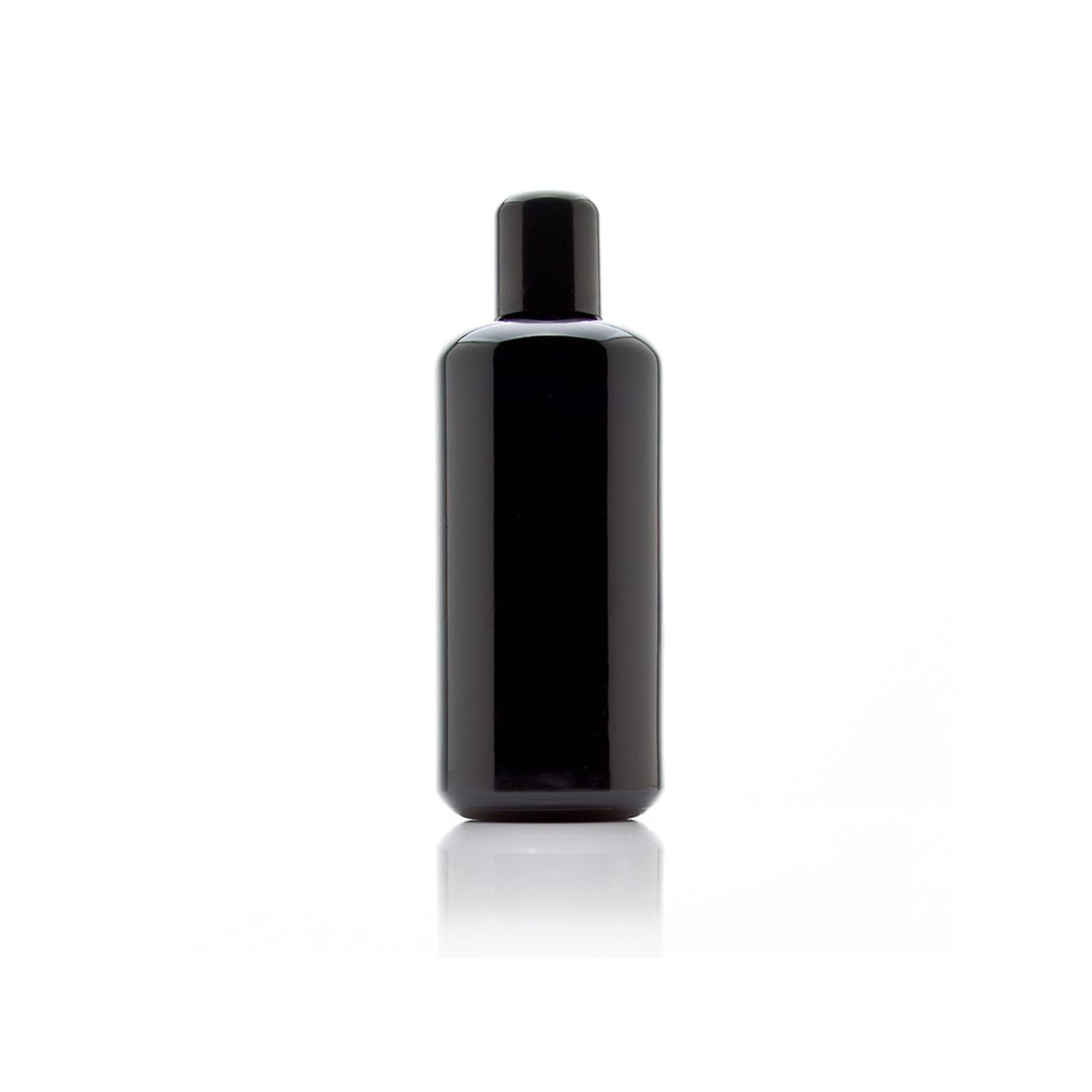 Infinity Jars 200 ML(6.7 fl oz) Black UV‑Blocking Glass Easy‑Pour Screw‑Top Bottle – Airtight, Smell‑Proof Mini Container for Oils, Spices, Perfumes, DIY Samples 3-Pack