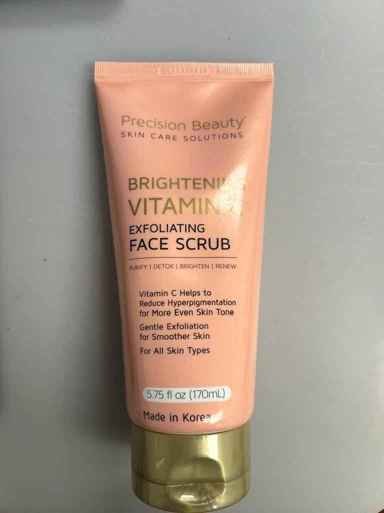 Brightening Vitamin C, Exfoliating Face Scrub, Purify, Detox, Brighten, Renew