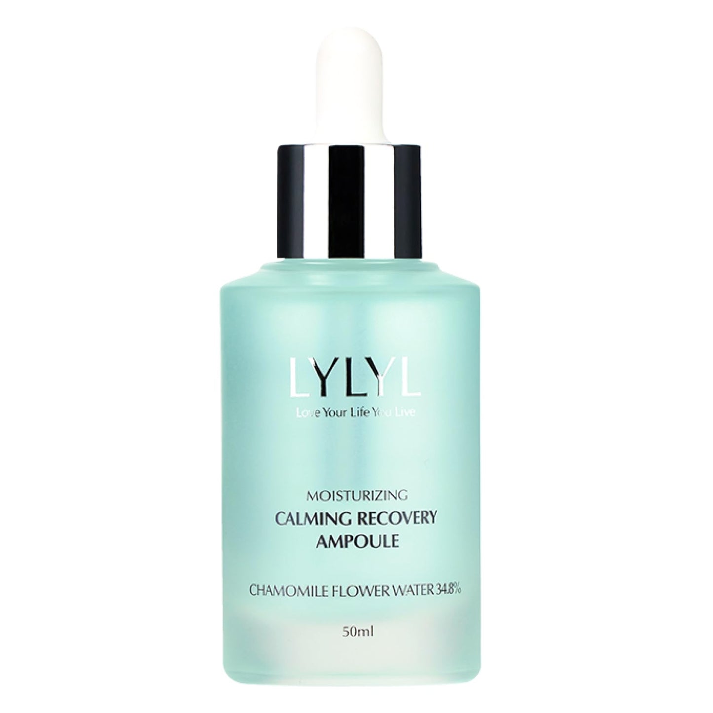 LYLYL Calming Recovery Ampoule, 72 Hour Moisture Barrier, 7 Protein Peptides, Over 20% Liposome, Soothing & Hydrating Effect for Dry/Sensitive Skin, No Oil, Korean Skincare, 1.69 fl.oz/50ml