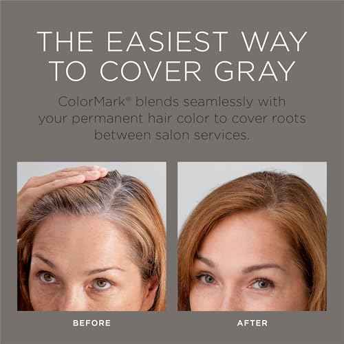 ColorMark Pro Ash Blonde Liquid Gray Root Touch Up Wand Applicator, Real Hair Color