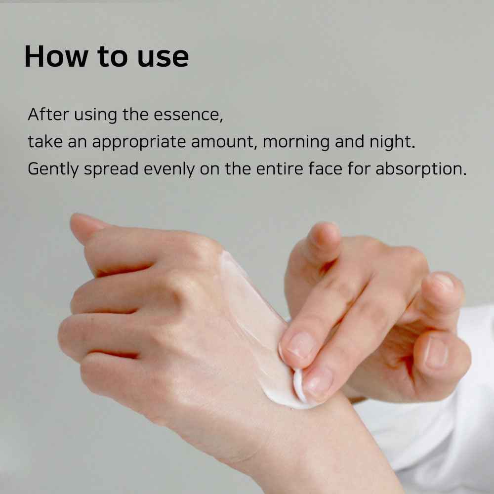 HAA YAN NOON Pantheno Hyaluronic Acid Rich Cream 1.86 Oz / 55ml, with Hyaluronic Acid,Panthenol, Centella & Deep moisturizing, Skin Barrier, Korean Skincare