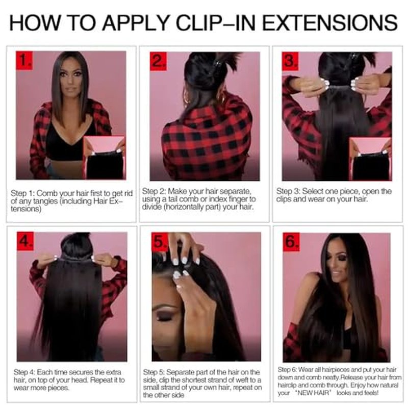 ORIGEN Clip in Hair Extensions Real Remy Human Hair Chocolate Brown to Caramel Blonde Highlights Straight Hair for Women 7pcs 120g 20 Inches