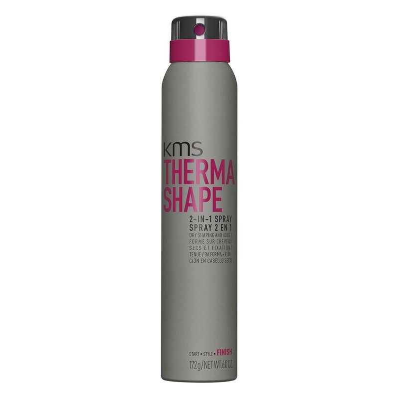 KMS Thermashape 2-in-1 Styling Spray - Heat Protection & Hold, 6 oz