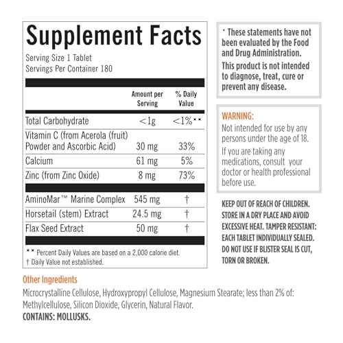 Viviscal Men's Hair Growth Supplements for Thicker Fuller Hair, Clinically Proven Collagen Complex, 180 Tablets 3 Month Supply