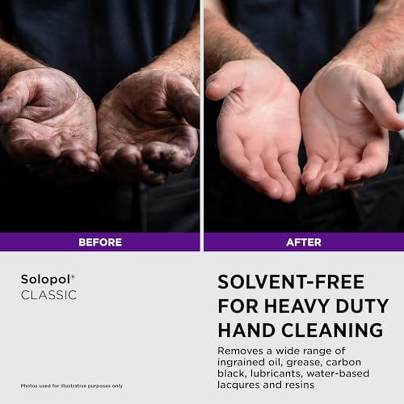 SC Johnson Professional SOLOPOL CLASSIC HEAVY DUTY HAND CLEANSER 2 LITER, 4 COUNT