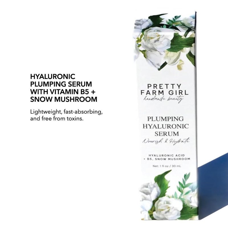 Hyaluronic Plumping Serum with Vitamin B5 + Snow Mushroom