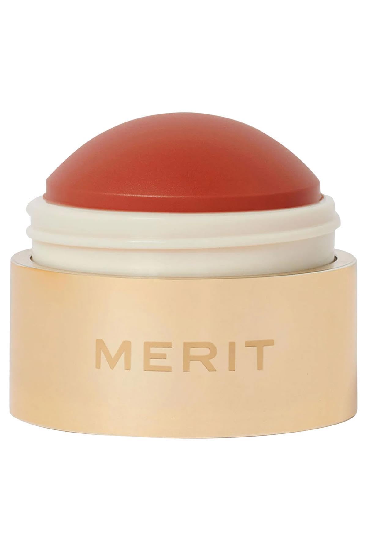 MERIT Flush Balm Cream Blush - 0.31 oz / 9 g (Persimmon (soft orange red), 0.31 oz / 9 g)