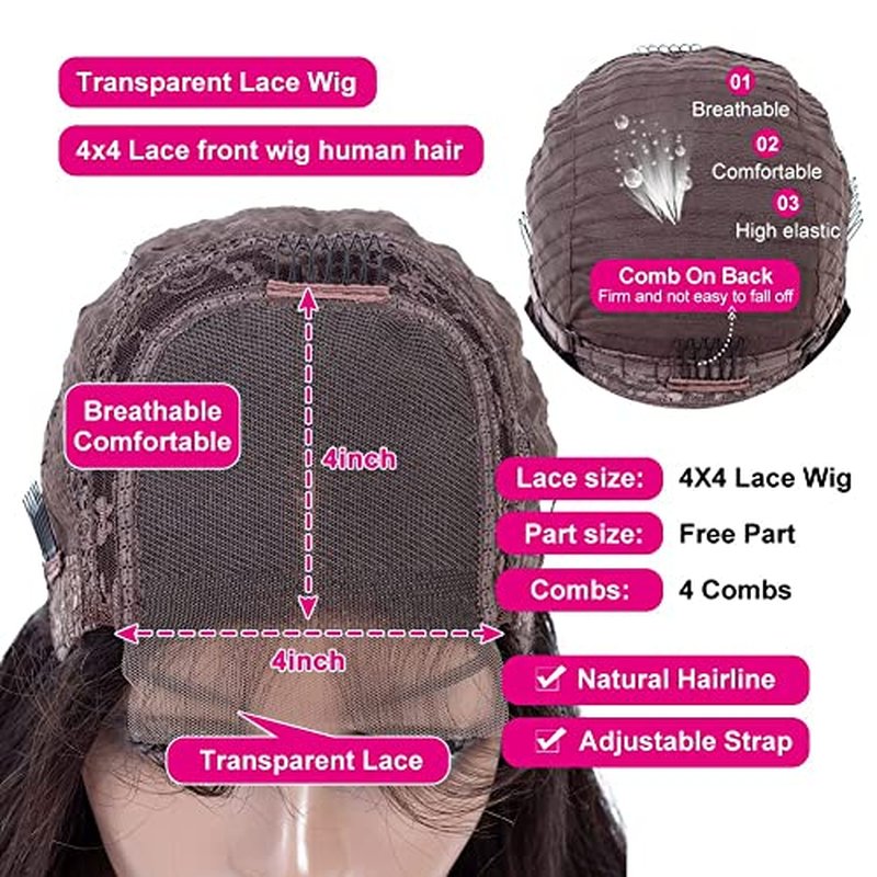 Super idol Highlight Deep Wave Lace Front Wigs Human Hair Brazilian Ombre Lace Closure Wig 4¡¿4 Lace Front 22 Inch Ombre Human Hair Wig Free Part Human Hair Wig Human Hair Wig for Black Women