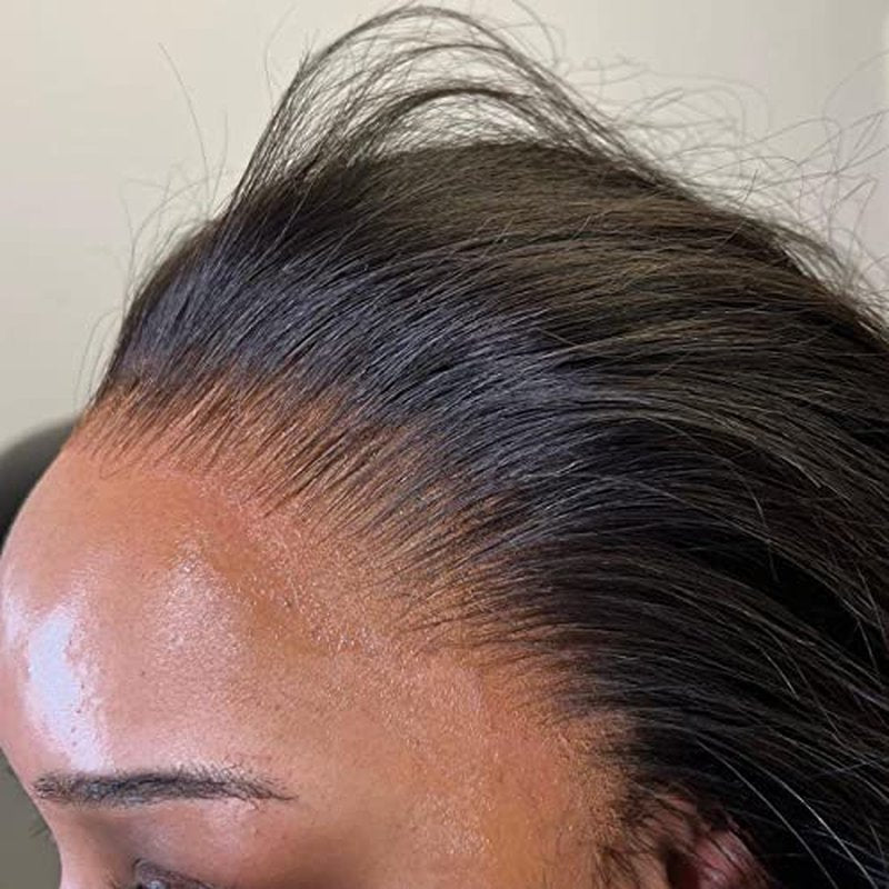 MY SHINY WIGS Real HD Lace Frontal 13x4 HD Frontal Ultra Thin Bleach Knots Virgin Human Hair Pre Plucked with Baby Hair Undetectable & Invisible Lace Straight 12 Inch