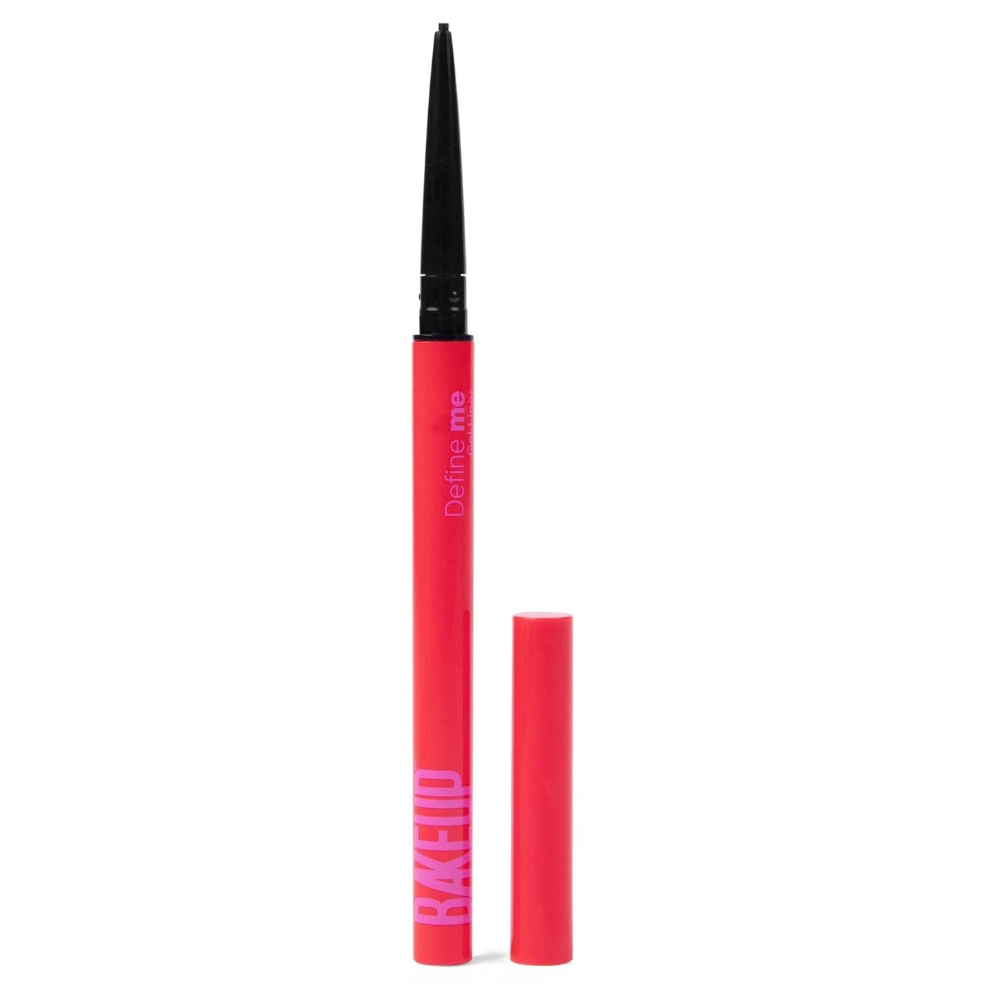 BAKEUP Define Me Black Gel Eyeliner Pencil -Waterproof Smudge-Proof Retractable Twist-Up, Waterline & Tightline Safe, Long Lasting, Vegan Cruelty Free, Sensitive Eyes, Made in Japan, Intense Precision