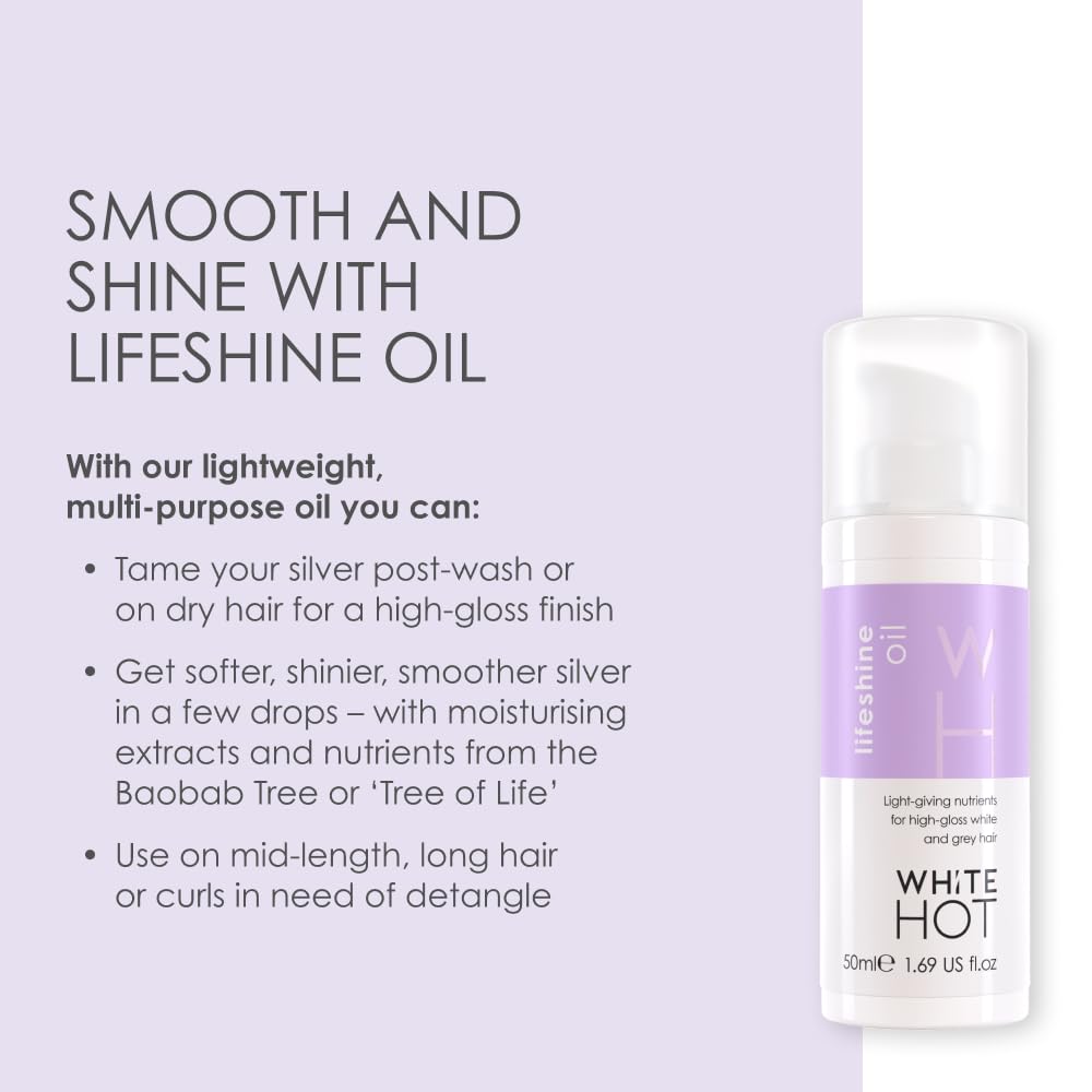 White Hot Styling Life Shine Oil 50ml