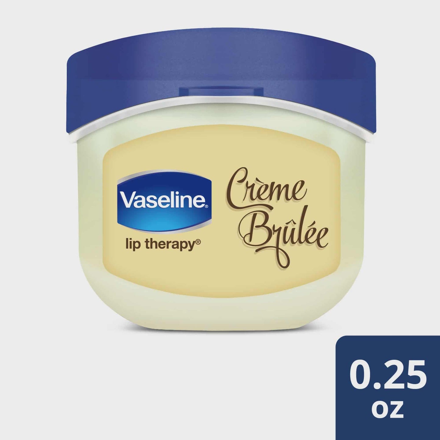 Vaseline Lip Therapy, Creme Brulee 0.25 oz (6 Pack)