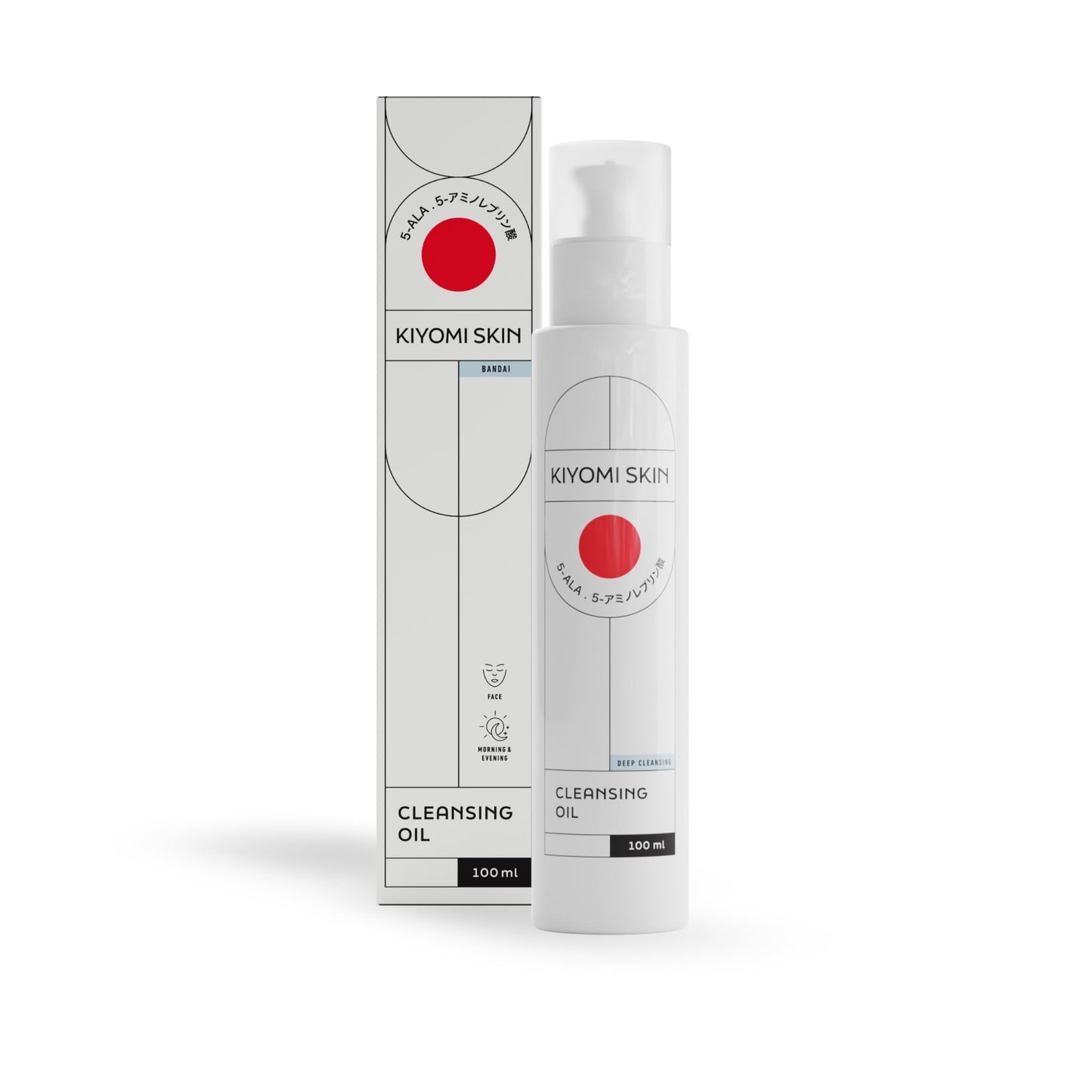 Kiyomi Skin Cleansing Gel, Fragrance Free Face Wash, 3.3 fl oz