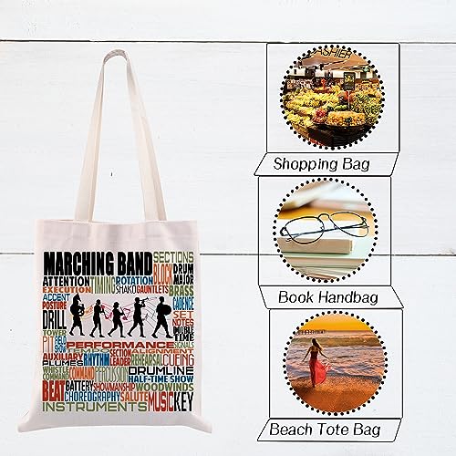 CMNIM Marching Band Makeup Bag - Mom Gifts for Music Teacher, Musician Performance