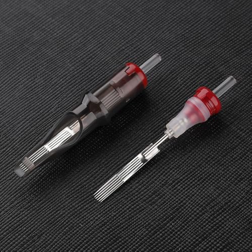 U-REX Tattoo Cartridges Needles- #10 (9RL) Bugpin Round Liner Disposable Needles for Rotary Tattoo Machine Pen Gun(1009RL)