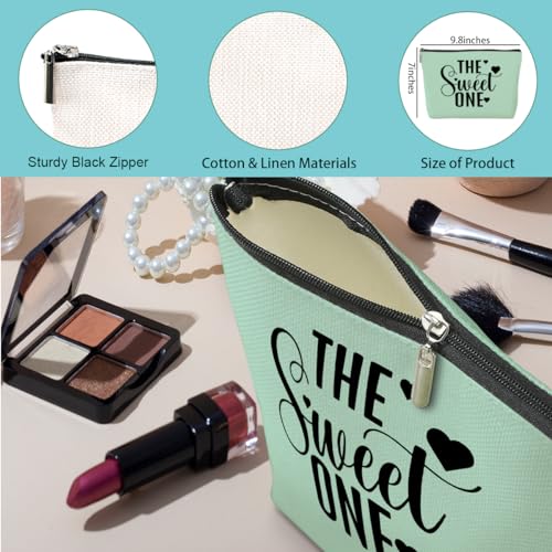 3 Pcs Cosmetic Bags for Women Makeup Bag Toiletry Bag Funny Girls Trip Gifts Favors Girls Weekend Bachelorette Party Bestie Best Friend Friendship Gifts for Women Sister Mom, Pink Purple Green