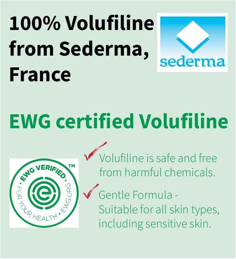 100% Volufiline 10ml (0.37 Fl Oz) Patented Cosmetic Ingredient from SEDERMA (France) Just Add A Few Drops DIY Skin Care Cosmetic Ingredient