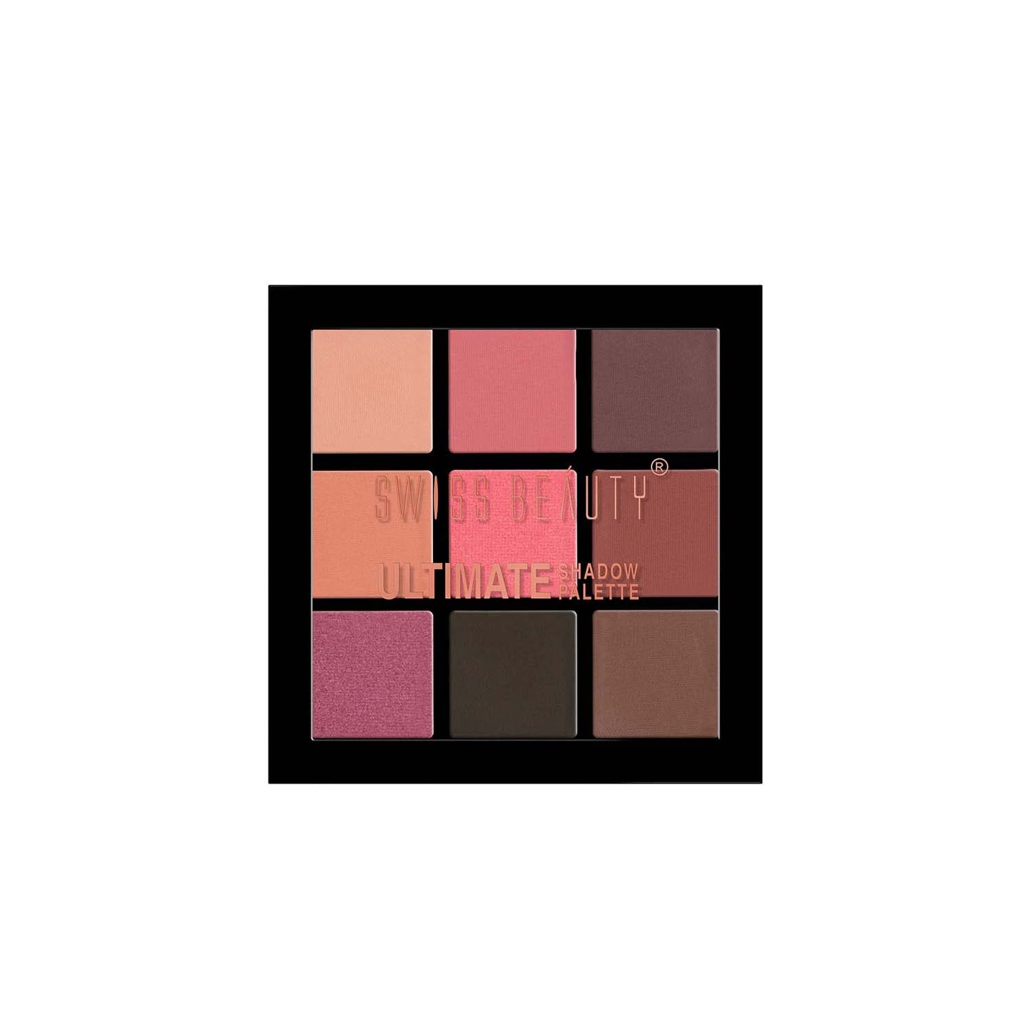 Ultimate Shadow Palette for Eyes - Swiss Beauty Shade 06, 9g | Vibrant Color Selection