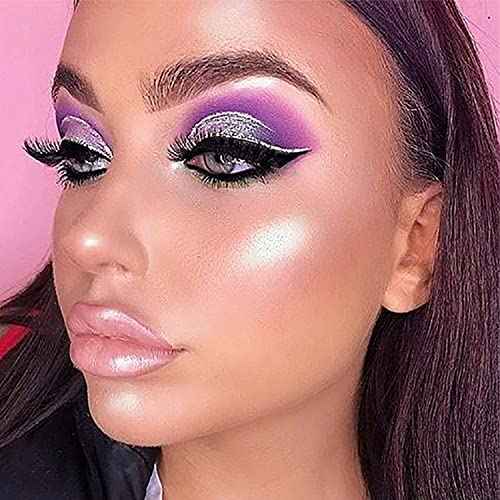 MAEPEOR Jam Purple Eyeshadow Palette 9 Colors Stunning Matte Glitter Eyeshadow Palette Longlasting Waterproof Shimmer Eye Shadow for Girls and Women (Set 3, Jam Purple)