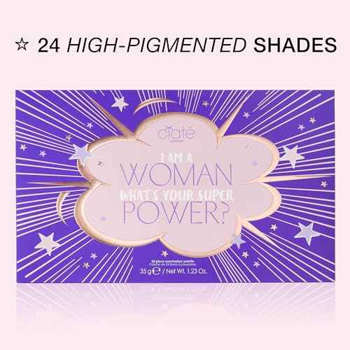 Ciat? London I Am Woman Eyeshadow Palette, 24 Creamy and Highly-Pigmented Shades