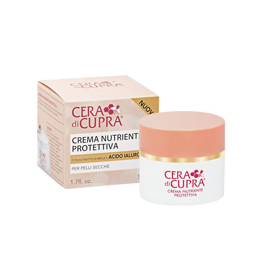 CERA DI CUPRA Nourishing Protective Cream with Honey and Hyaluronic Acid (1.7 Fl Oz / 50ml)