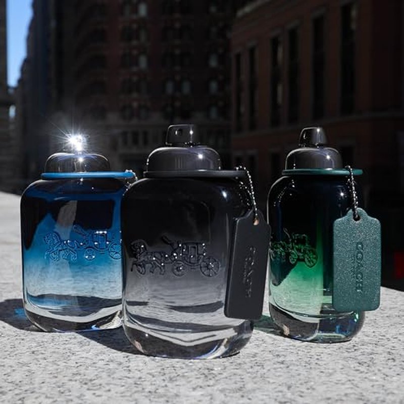 Coach Blue Eau de Toilette - Men's Fragrance - Fougere Watery - With notes of Lime Oil, Ozone Accord & Amber