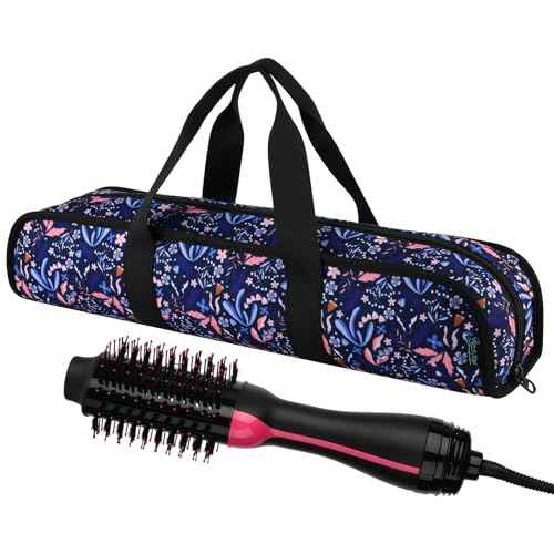 Beautyflier Travel Case for REVLON One-Step Volumizer, Storage Carrying Travel Bag for One Step Root Booster Brush Dryer, One Step Volumizer Storage Case for Hair Dryer and Hot Air Brush, Case Only