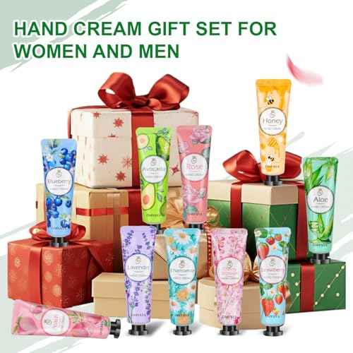 80 Pack Hand Cream Gift Set: Hand Lotion Travel Size, Teacher Appreciation Gifts, Hand Cream for Dry Cracked Hands, Mini Lotion Bulk, Small Gifts for Women Corworkers Nurse Birthday Party