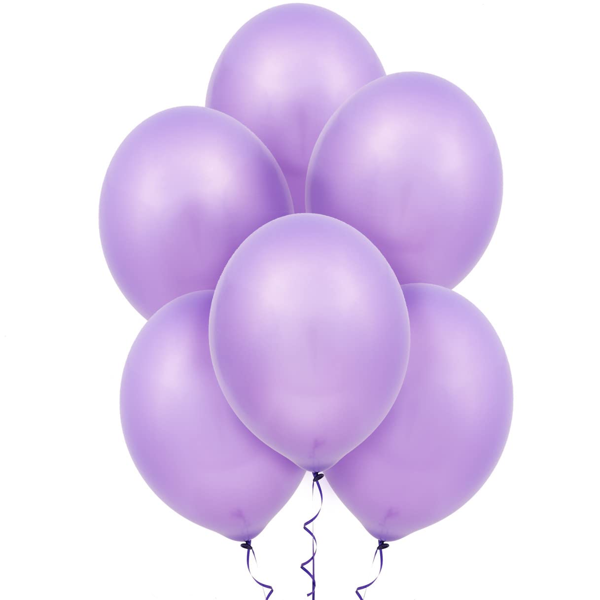 Solid Lavender Latex Balloons - 12'', 72 Pieces | Perfect for Birthdays, Anniversaries, Bridal Showers & Parties