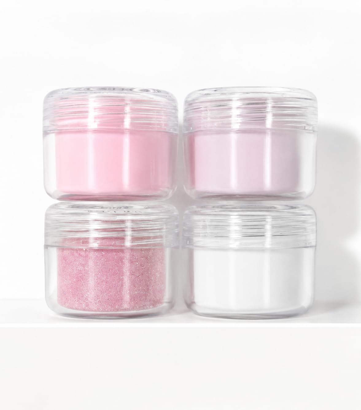 SNS Dip Powder Nail Kit, Dipping Powder Starter Kit (Pink & Sparkles) - Long-Lasting Dip Nail Colors for Stronger Nail Beds - Dip Powder Nail Color for At-Home DIY Nail Enthusiasts