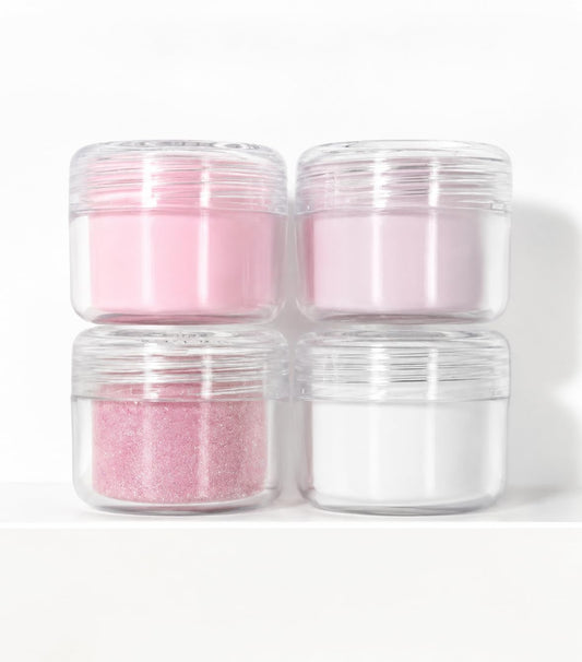 SNS Dip Powder Nail Kit, Dipping Powder Starter Kit (Pink & Sparkles) - Long-Lasting Dip Nail Colors for Stronger Nail Beds - Dip Powder Nail Color for At-Home DIY Nail Enthusiasts