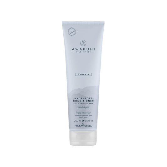 Awapuhi Wild Ginger by Paul Mitchell HydraSoft Conditioner, For Silky Smooth Hair, Ideal For All Hair Types, Especially Dry + Frizzy Hair, 8.5 oz.