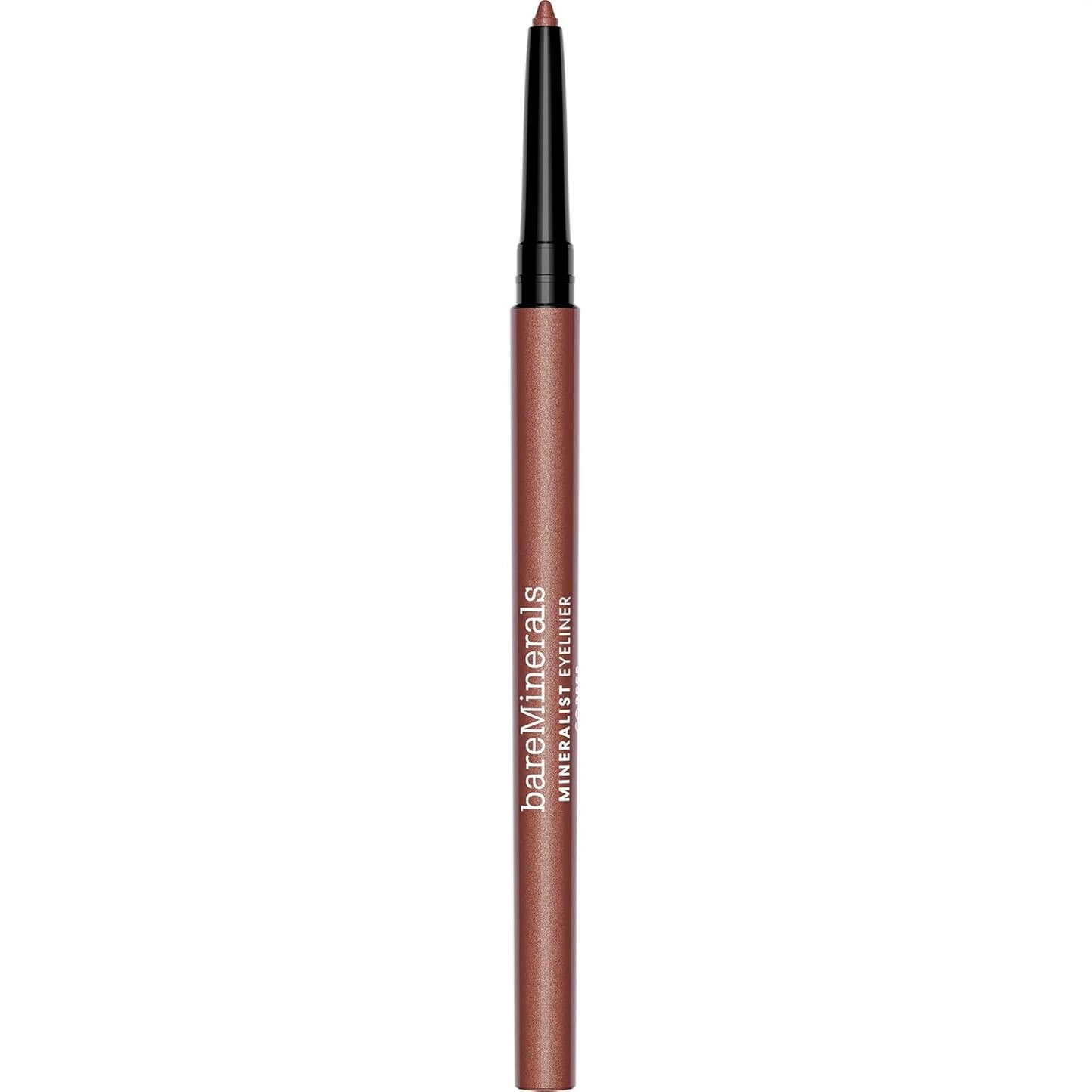 bareMinerals Mineralist Lasting Eyeliner - Waterproof, Smudge-Proof, Vegan | Long-Lasting Color