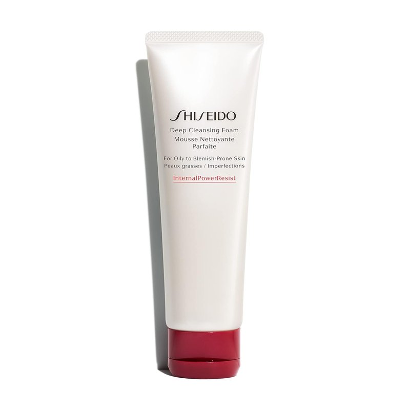 Shiseido Deep Cleansing Foam - Oily Skin Cleanser for Fresh, Smooth Skin | 125 mL