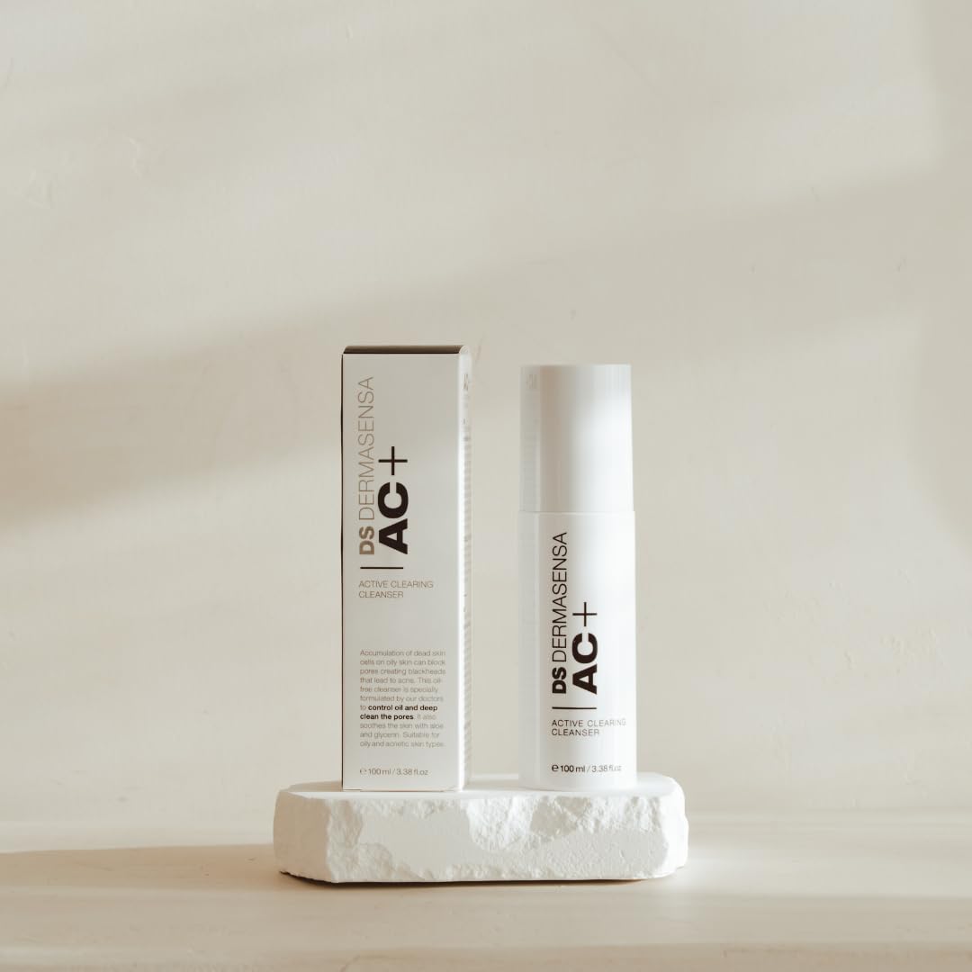 AC+ Oil-Free Cleanser - Alpha & Beta Hydroxy Acids for Clear Skin | 100ml
