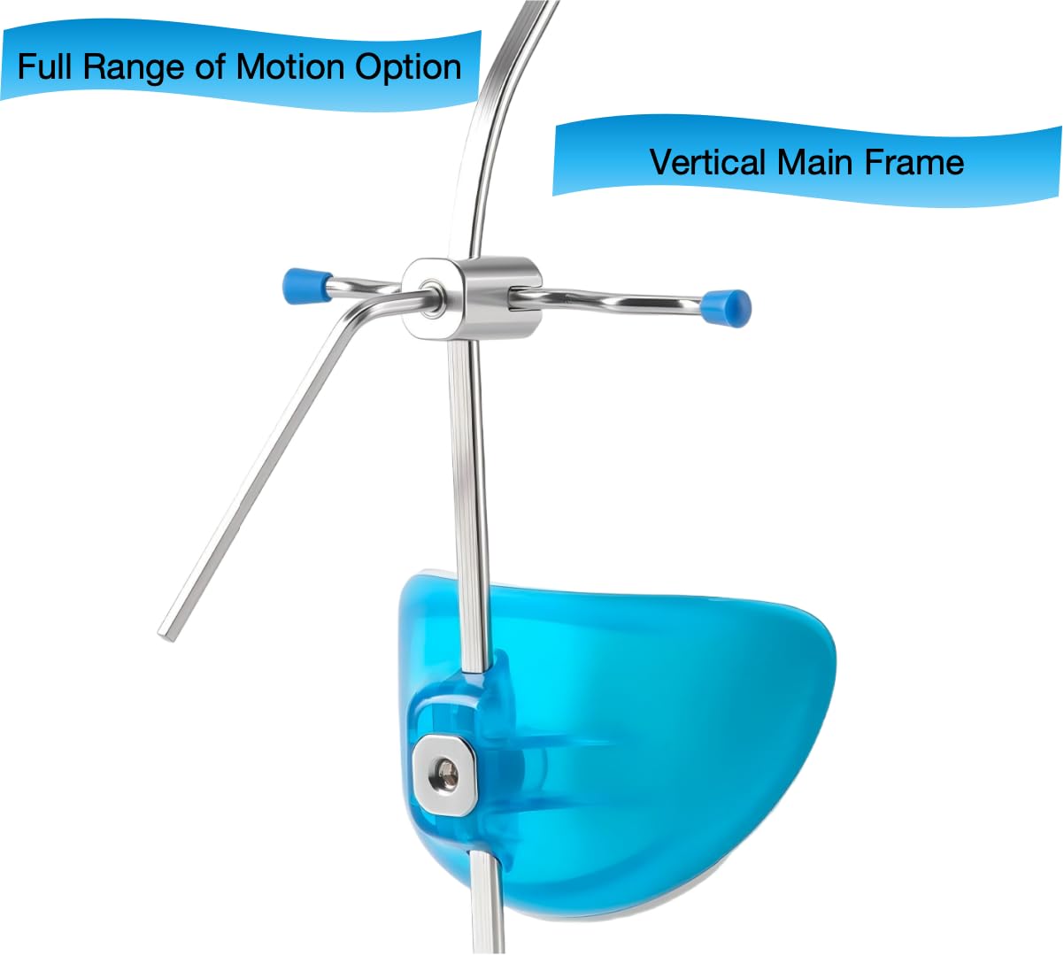 Sino Dental Orthodontic Multi-Adjustable Face Mask High-Pull Reverse Facemask (Blue)