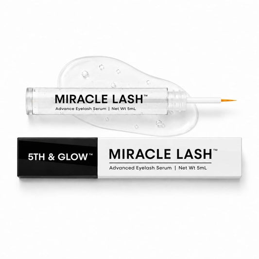 Miracle Lash - Serum for Eyelash Growth - Lash Enhancing Serum to Nourish, Hydrate & Strengthen Lashes – Helps Brittle, Damaged Lashes Look Thicker, Fuller & Longer – Gentle Formula