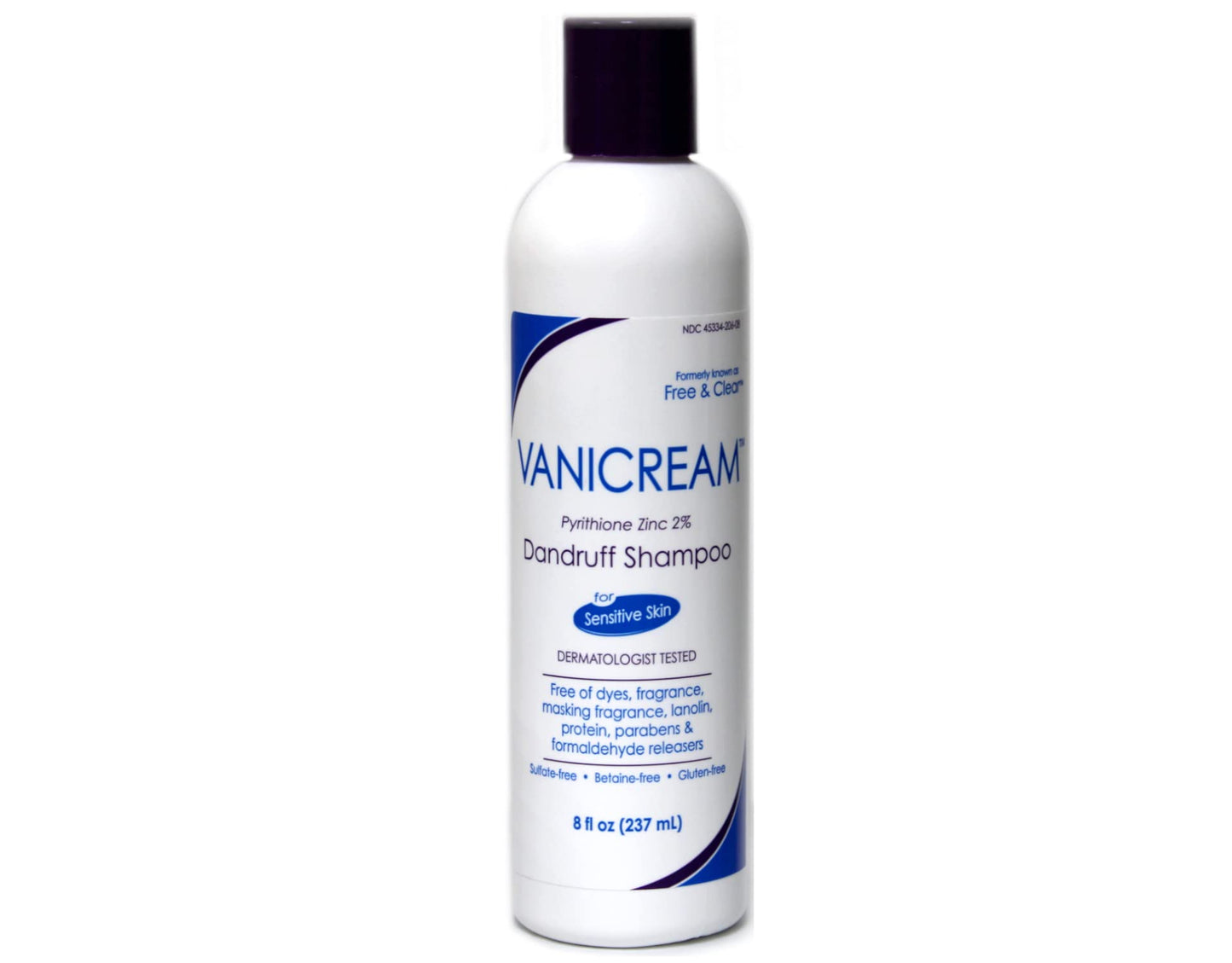 Vanicream Medicated Anti-Dandruff Shampoo, 8 fl oz Each (Pack of 2)