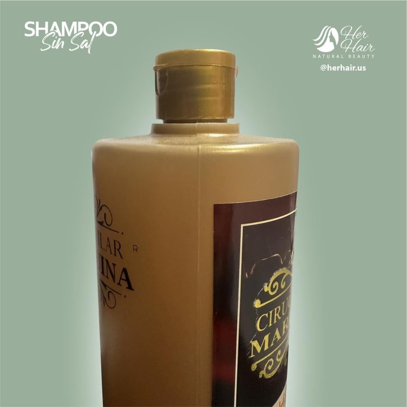Marroquina Shampoo Sin Sal Sulfato Free | 33.8 oz | Limpiador y Reconstructor Capilar | Alisado y Brillo Capilar| Uso Professional| 100% Original | Chocolate