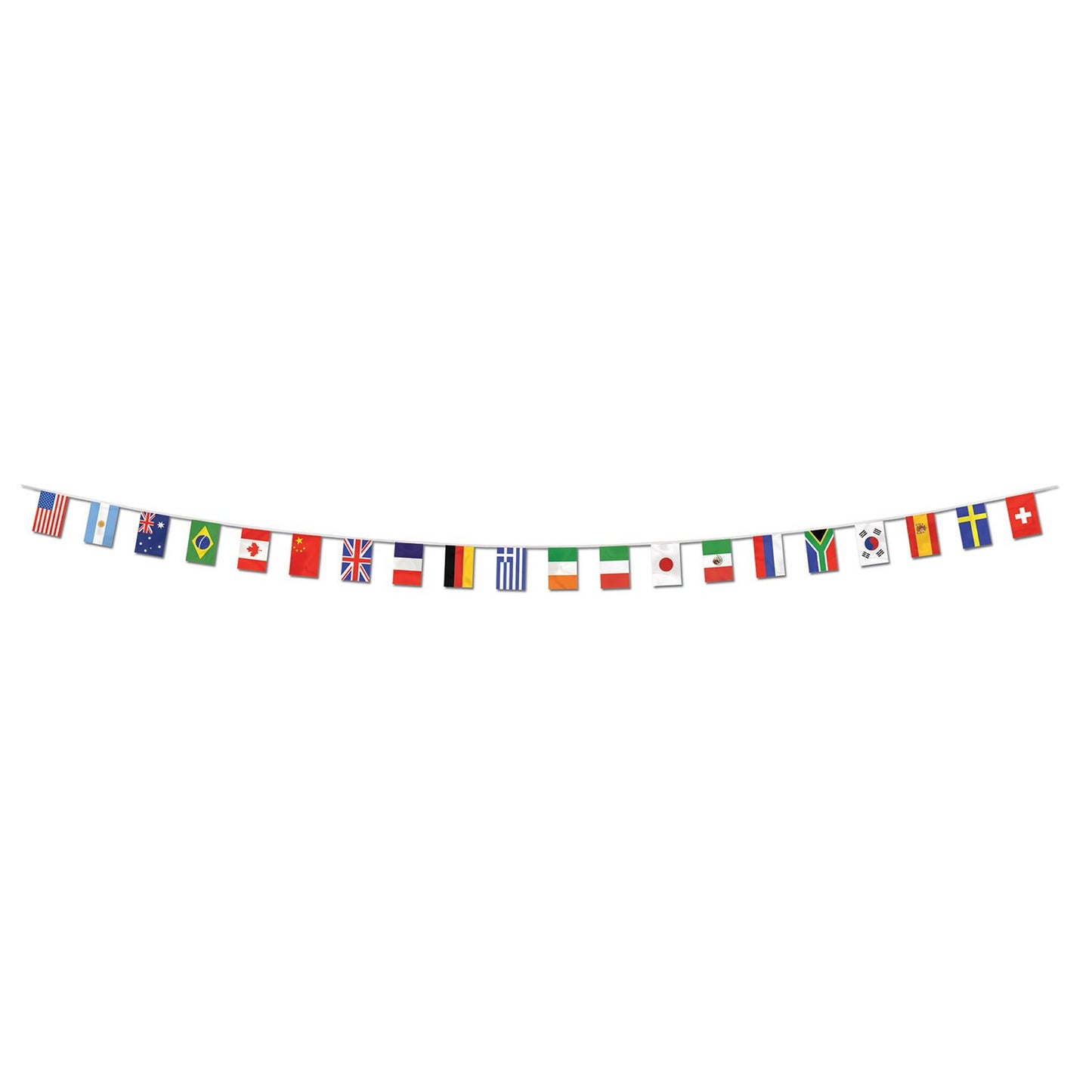 Beistle International Flags Party Banner