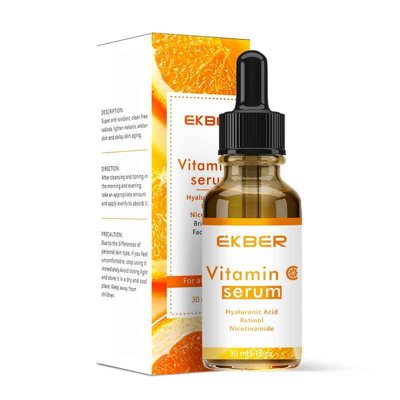 Vitamin C Serum with Hyaluronic Acid, Retinol and Niacinamide, 30ml Face Serum